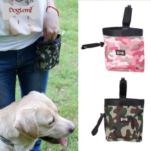 Camouflage Design Pet Traiter Dispensateur Dispensateur Sac Outdoor Formation chien
